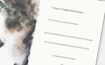 7 Days to Digital Minimalism Guide