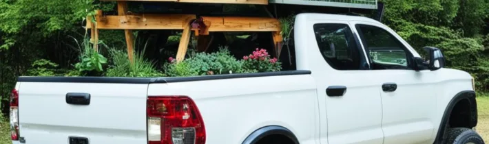 How to Turn Your Pickup Truck Into a Garden
