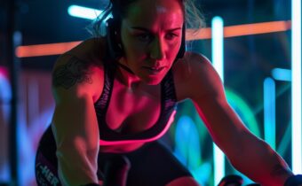 This crazy rhythmic indoor cycling method synchronizes movement with beats per minute