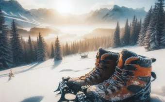 Here’s When You Actually Need Snow Cleats And Crampons For Winter Hiking