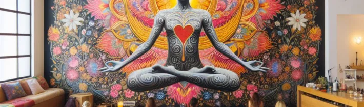 Inside Love Yoga, one of LA’s hippest yoga studios