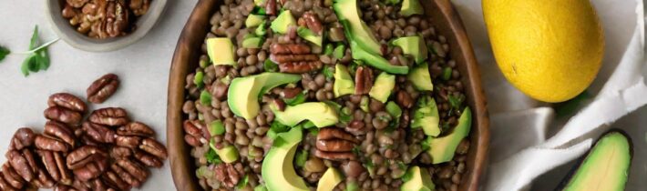 Recipe: Lentil Salad with Avocado and Pecans