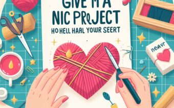 3 craft projects to help you heal your heart and reinvent yourself (really!)