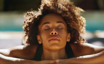 5 restorative yoga poses to cool your summer jets