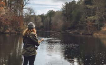 How this writer uses fishing to benefit her mental health