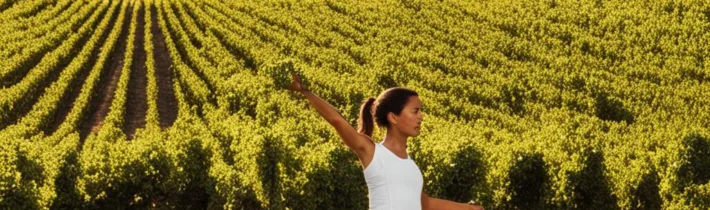 In Napa Valley, vinyasas in a vineyard (and Pilates, then pinots)