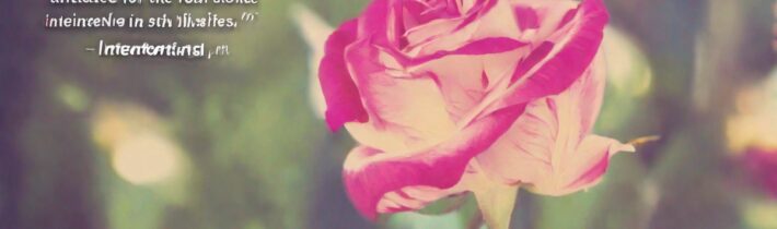 Intentional Living Quotes