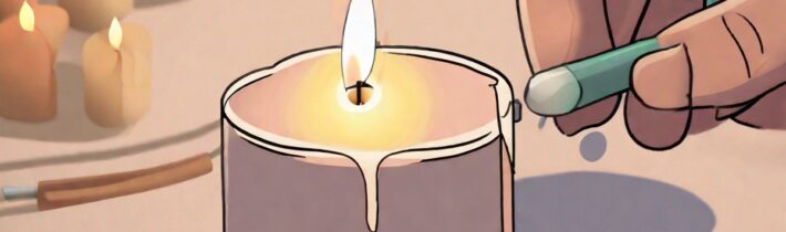 Here’s the Right Way to Trim Candle Wicks For a Cleaner Burn