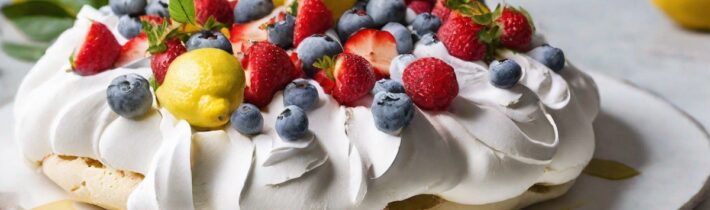 This Airy, Lemon Pavlova Is A Dairy-Free Dream Dessert