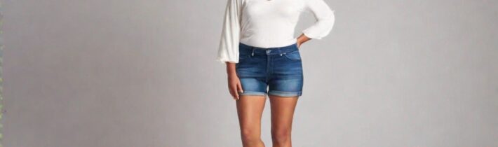 Denim Shorts for Chafing Prevention and Comfort