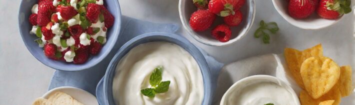 Sweet and Savory Yogurt Dips for Every Occasion