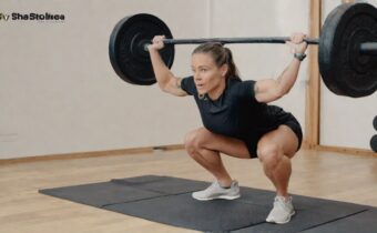 The full-body strength workout to master the front squat, from pelvic floor to shoulders
