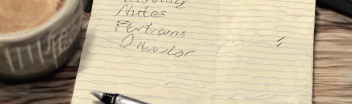 Writing Notes to Yourself