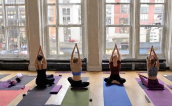 Class Action: SLT Yoga Class in Union Square