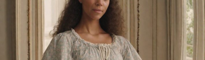 The “Nap Dress” from Bridgerton is the Ultimate Loungewear Trend