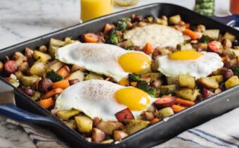 A Delicious Sheet Pan Breakfast Hash for Busy Mornings
