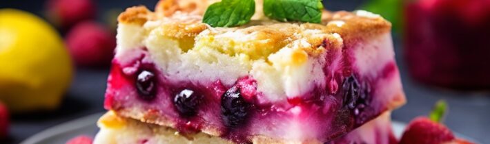 Berry Lemonade Cobbler Bars: A Refreshing Summer Dessert