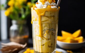 Recipe: This Bright Turmeric Milkshake From Locali Gets Its Creaminess From Brown Rice