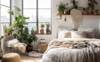 Urban Minimalist Boho Bedroom