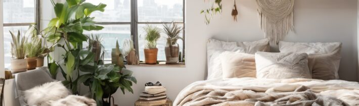 Urban Minimalist Boho Bedroom