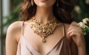 Add Elegance to Your Outfits with Ladies Gold Necklaces