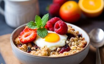 This single-serving baked oats recipe makes mornings an absolute breeze