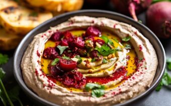 Elevate Your Hummus Game with This Roasted Beet Recipe
