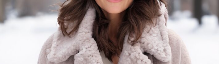 Katie Holmes’ Winter Fleece Style