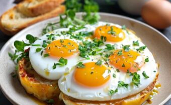 Perfect Microwave Poached Eggs