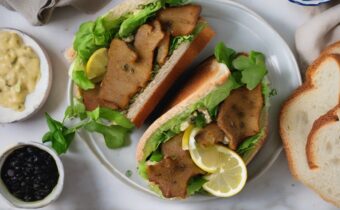 Recipe: Candle 79’s Seitan Piccata Sandwich from the New Vegan Cookbook