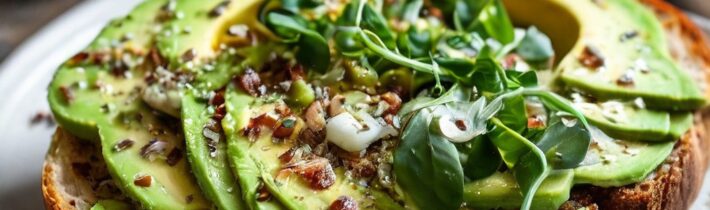 This Sourdough Avocado Toast Is Next-Level Breakfast Goals