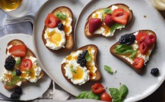 Upgrade Your Breakfast with These Ricotta Toast Recipes