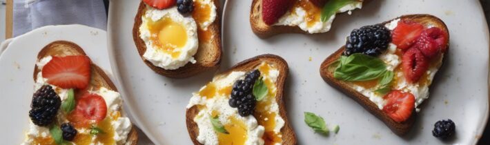 Upgrade Your Breakfast with These Ricotta Toast Recipes