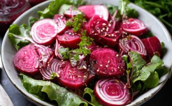 Watermelon Radish and Beet Salad