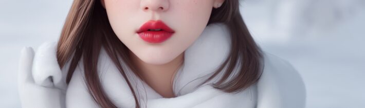Achieving Winter-Flushed Lips