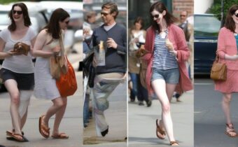 Anne Hathaway’s Birkenstock Style