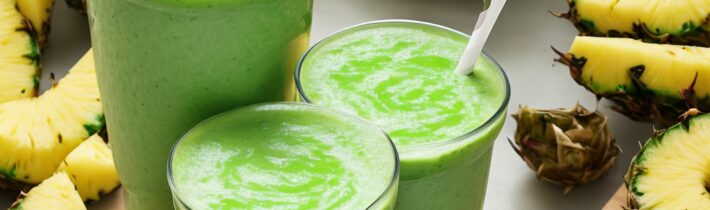 Green Tea Pineapple Smoothie