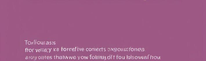 Guide to Self-Forgiveness