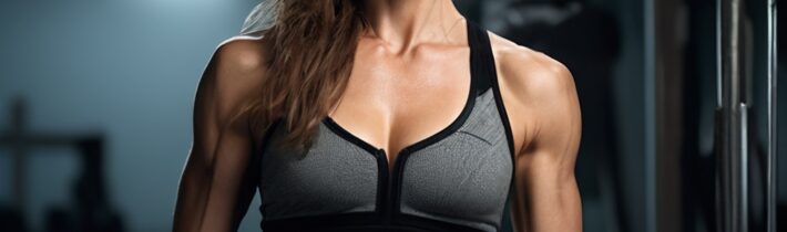 Hilary Swank’s Cable Machine Bicep Workout