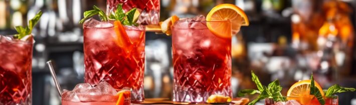 Negroni Sbagliato Mocktails
