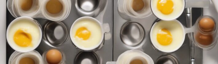 Steamed Eggs in Espresso Machine