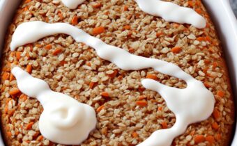 Carrot Cake Baked Oats Recipe