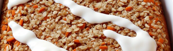 Carrot Cake Baked Oats Recipe