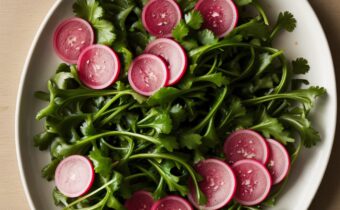 Cooking with Radish Greens