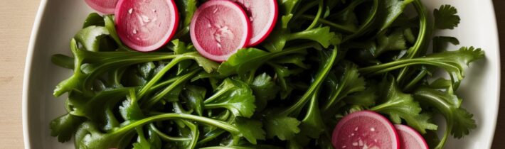 Cooking with Radish Greens