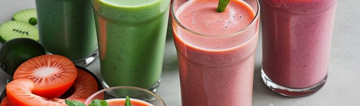 Making Healthy Vegetable Smoothies