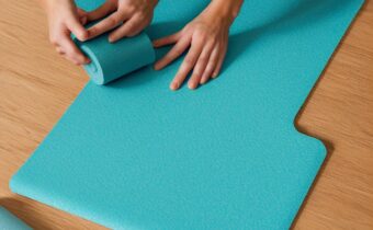 Non-Slip Yoga Mat Sandpaper Hack