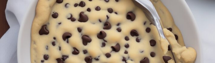 This 4-Ingredient Vegan Edible Cookie Dough Is So Good It Should Be Illegal