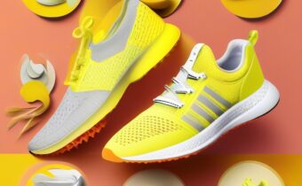 Brighten Your Run with Yellow Sneakers