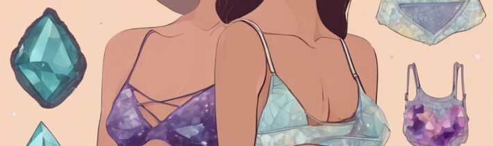 Crystal-Infused Bralettes for Healing